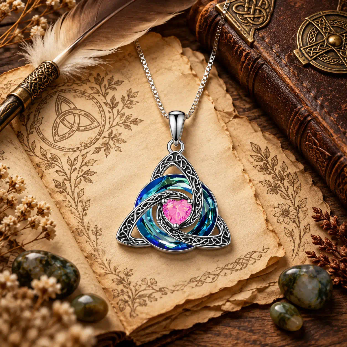 A Meaningful Birthstone Necklace Designed To Protect Your Energy, Celebrate Your Story, And Keep What Matters Close -Last Day Sale-90% OFF🔥