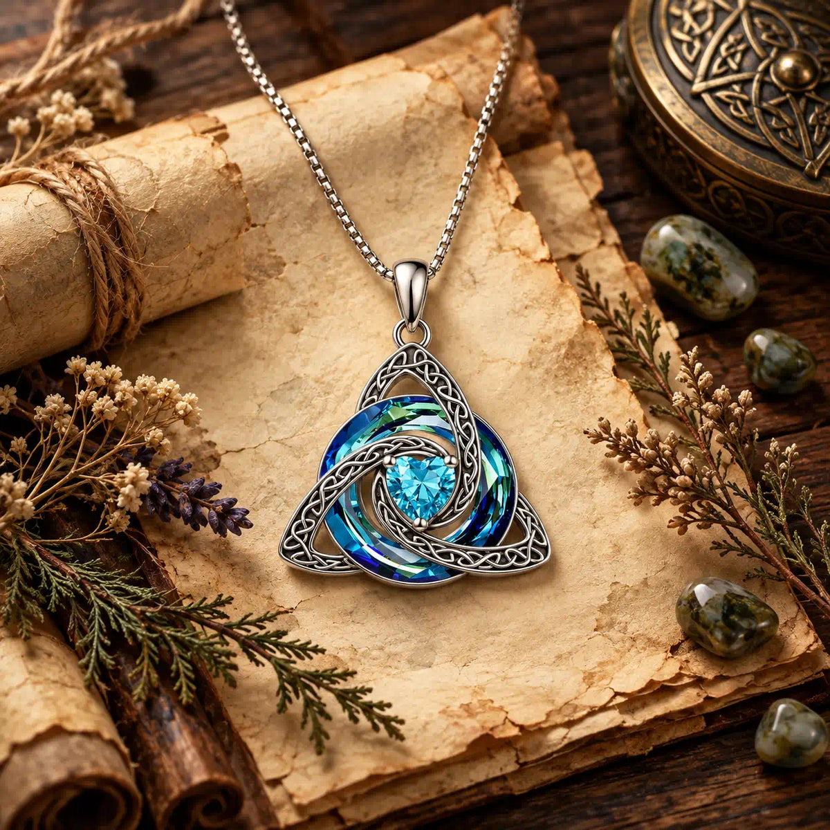 A Meaningful Birthstone Necklace Designed To Protect Your Energy, Celebrate Your Story, And Keep What Matters Close -Last Day Sale-90% OFF🔥