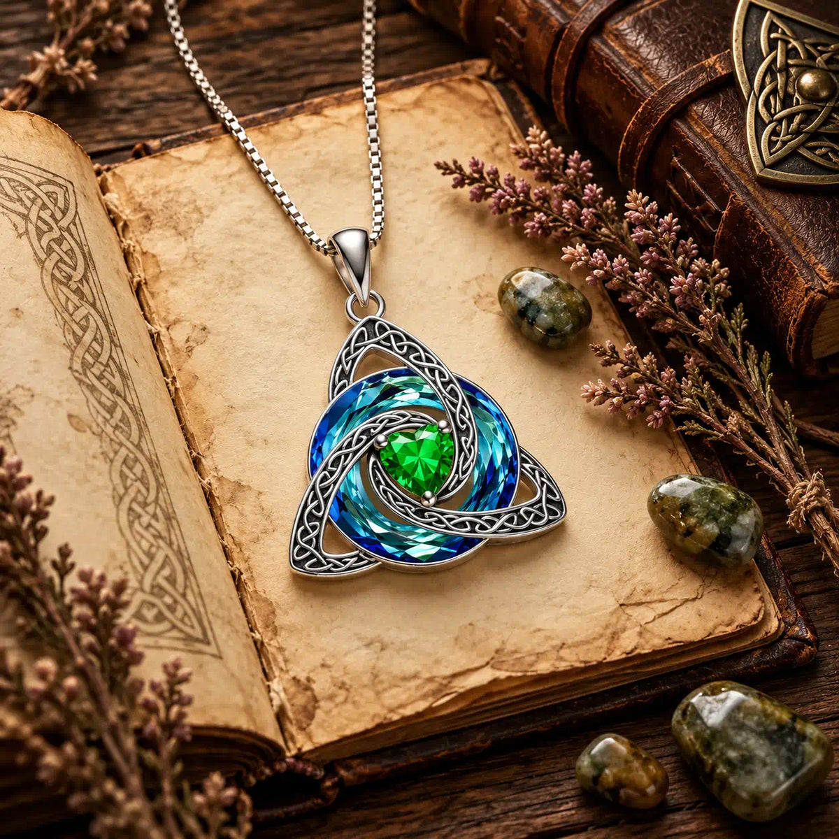 A Meaningful Birthstone Necklace Designed To Protect Your Energy, Celebrate Your Story, And Keep What Matters Close -Last Day Sale-90% OFF🔥