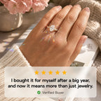 The Oval Diamond Ring That Makes Every Hand Look Elegant & Luxurious-Last Day Sale-90% OFF🔥