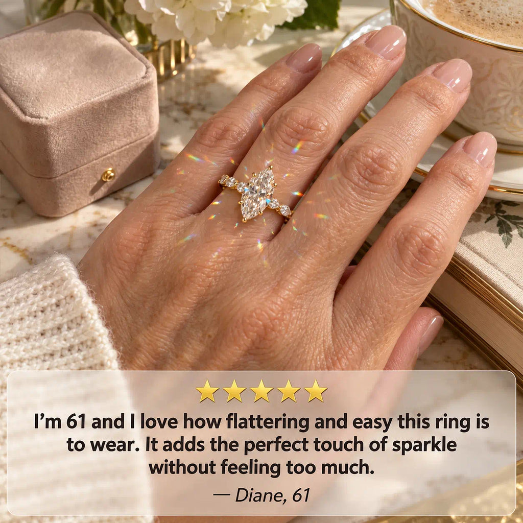 The Marquise Ring That Makes Your Hands Look Elegant, Your Style Feel Timeless & Every Moment Shine-Last Day Sale-90% OFF🔥
