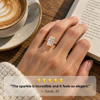 The Luxury-Looking Diamond Ring She'll Never Want To Take Off-Last Day Sale-90% OFF🔥
