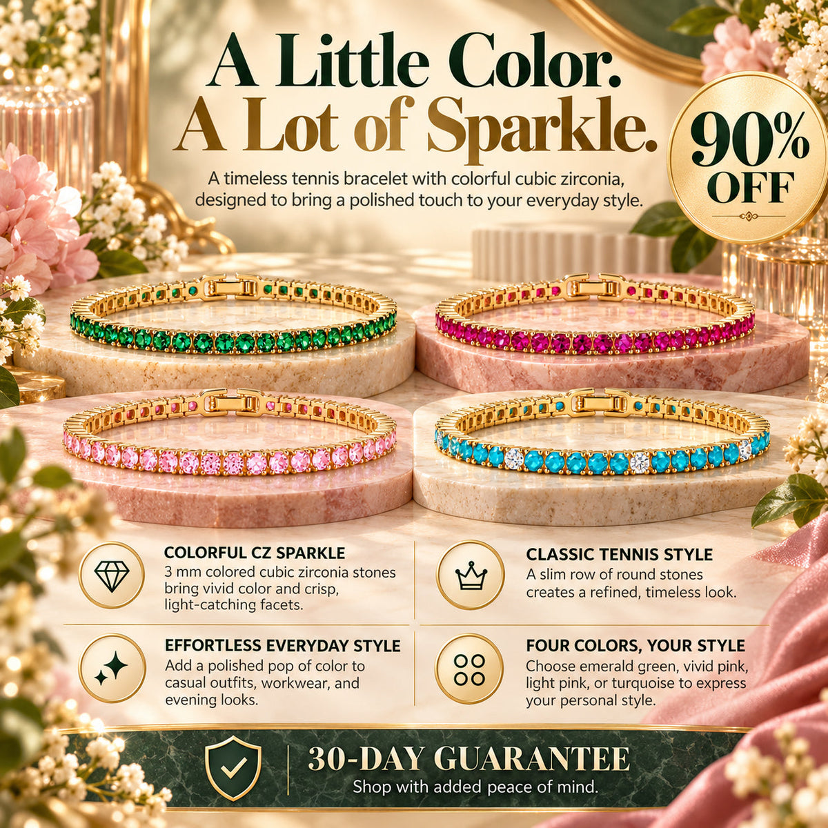 A Little Color, A Little Sparkle, A Lot More You -Last Day Sale-90% OFF🔥