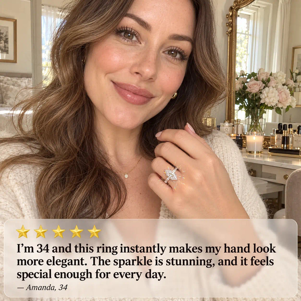 The Marquise Ring That Makes Your Hands Look Elegant, Your Style Feel Timeless & Every Moment Shine-Last Day Sale-90% OFF🔥