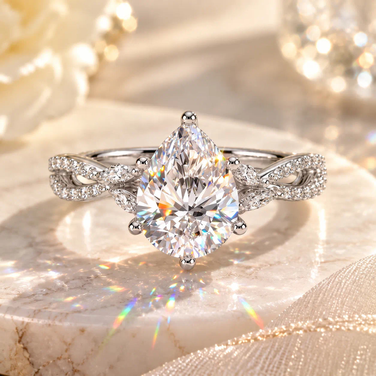 Luxury Pear-Cut Brilliance, Designed To Make Every Moment Feel Extraordinary-Last Day Sale-90% OFF🔥