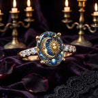 NOT JUST A RING — A TIMELESS HEIRLOOM OF SUN, MOON & MYSTERY-Last Day Sale-90% OFF🔥
