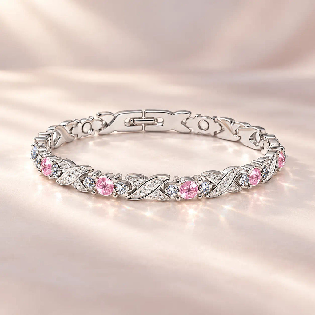 Energy Magnetic Bracelet – Elegant Gemstone Details, Four Beautiful Finishes & Everyday Statement Style-Last Day Sale-90% OFF🔥