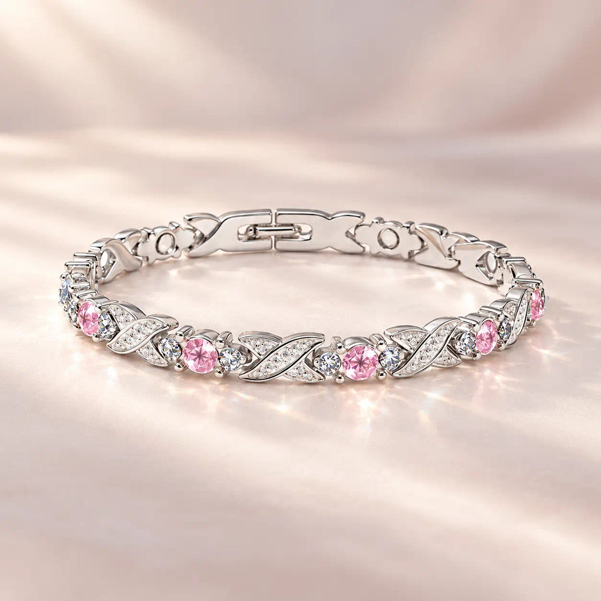 Energy Magnetic Bracelet – Elegant Gemstone Details, Four Beautiful Finishes & Everyday Statement Style-Last Day Sale-90% OFF🔥